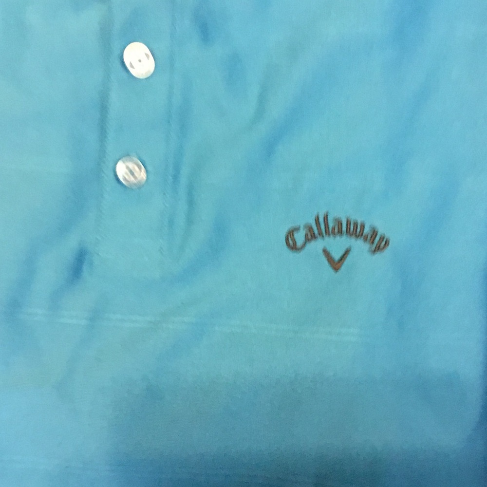 Callaway Men's Vibrant Blue Polo - Picture 4 of 4